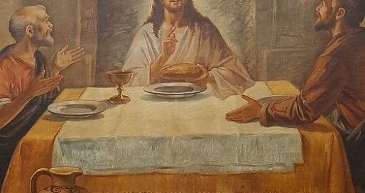 Jesus na mesa