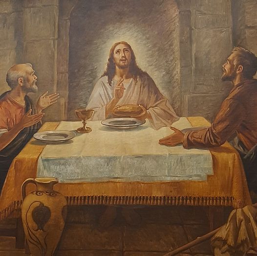 Jesus na mesa